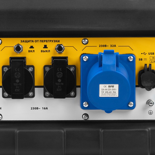 Генератор бензиновый PS 70 EA, 7.0 кВт Denzel