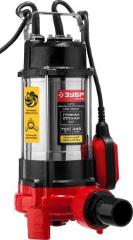 Фекальный насос с режущим механизмом НПФ-1100-Р ЗУБР 1100 Вт