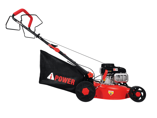 Газонокосилка бензиновая несамоходная ALM46P A-iPower