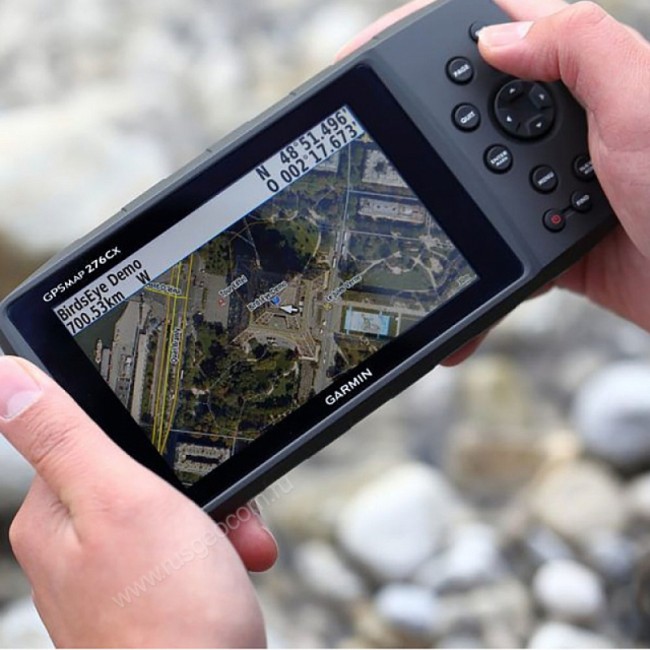 Туристический навигатор Garmin GPSMAP 276Cx с картами TopoActive