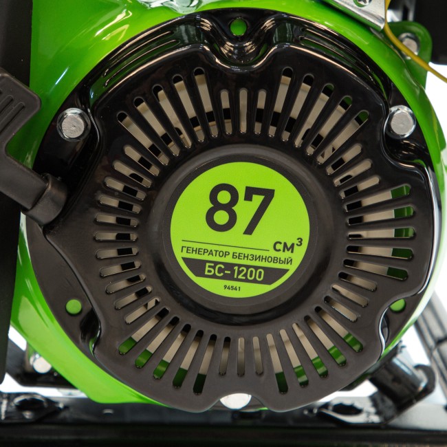 Генератор бензиновый БС-1200, 1 кВт Сибртех