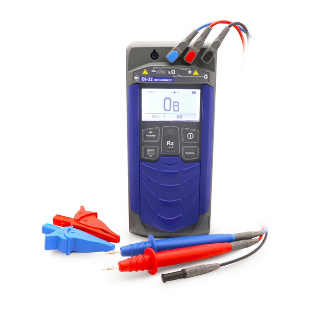 Мегаомметр Радио-Сервис Е6-32 с поверкой