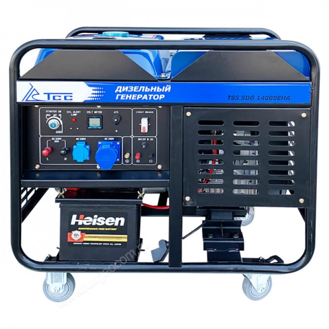 Дизельный генератор TSS SDG 14000EHA NEW (100039)