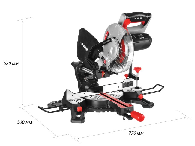 Пила торцовочная с протяжкой ЗПТ-210-1600 ПЛ ЗУБР