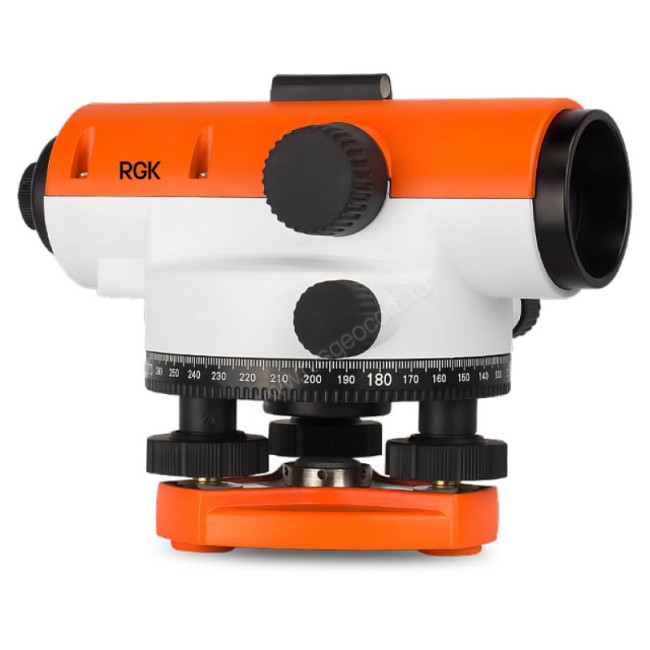 Комплект оптический нивелир RGK C-20 с поверкой + штатив S6-N + рейка RGK TS-7