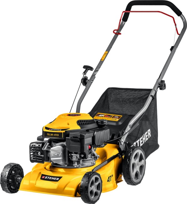 Бензиновая газонокосилка GLM-410 STEHER