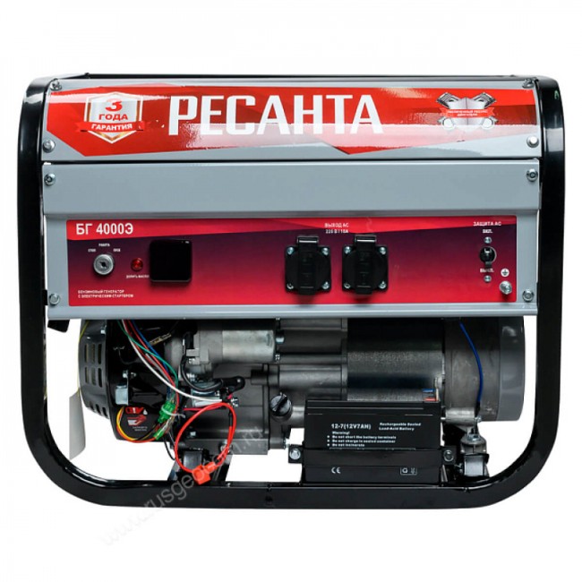 Бензиновый генератор Ресанта БГ 4000 Э