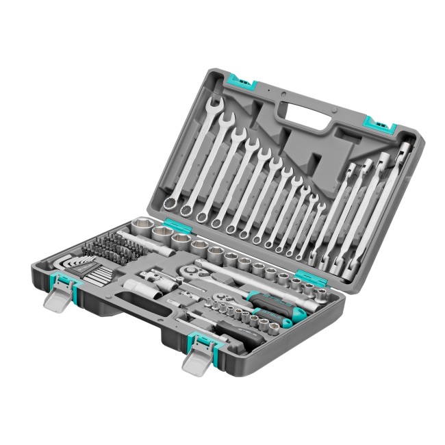 Набор инструментов 1/2", 1/4", CrV 88 предметов Stels